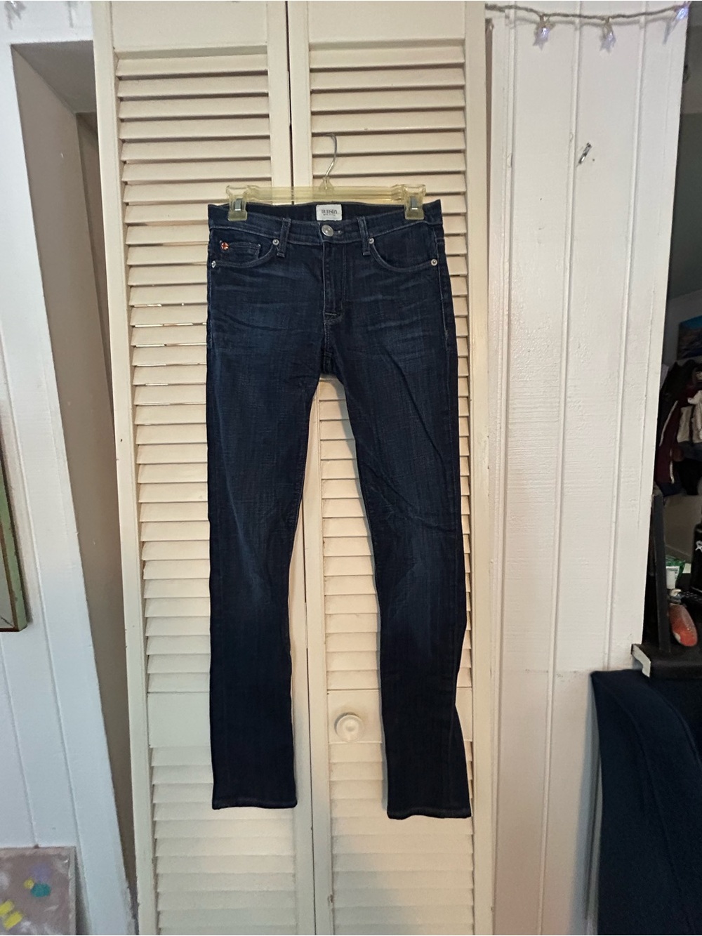 Hudson Jeans woman’s Skinny Dark Wash Denim
